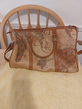Victor Design World Map Duffle Bag